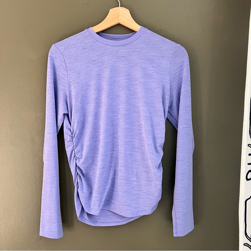 LAVENDER CALIA WORKOUT LONG SLEEVE